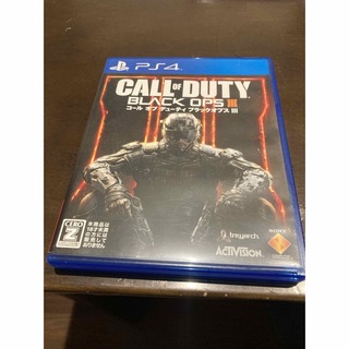 プレイステーション4(PlayStation4)のcall of duty black ops III(ゲーム)