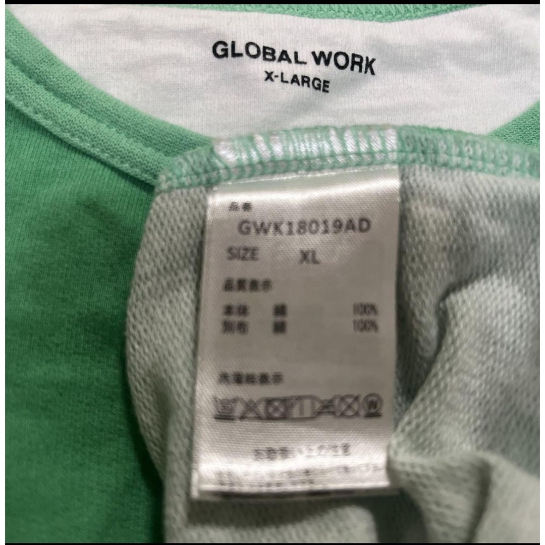 GLOBAL WORK(グローバルワーク)の男の子　長袖カットソー　3着セット キッズ/ベビー/マタニティのキッズ服男の子用(90cm~)(Tシャツ/カットソー)の商品写真