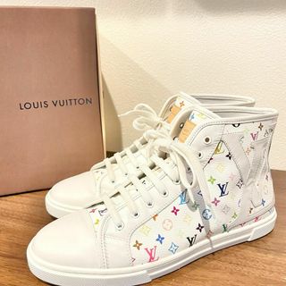 ルイヴィトン(LOUIS VUITTON)のLOUIS VUITTON ルイヴィトン スニーカー モノグラム マルチカラー(スニーカー)