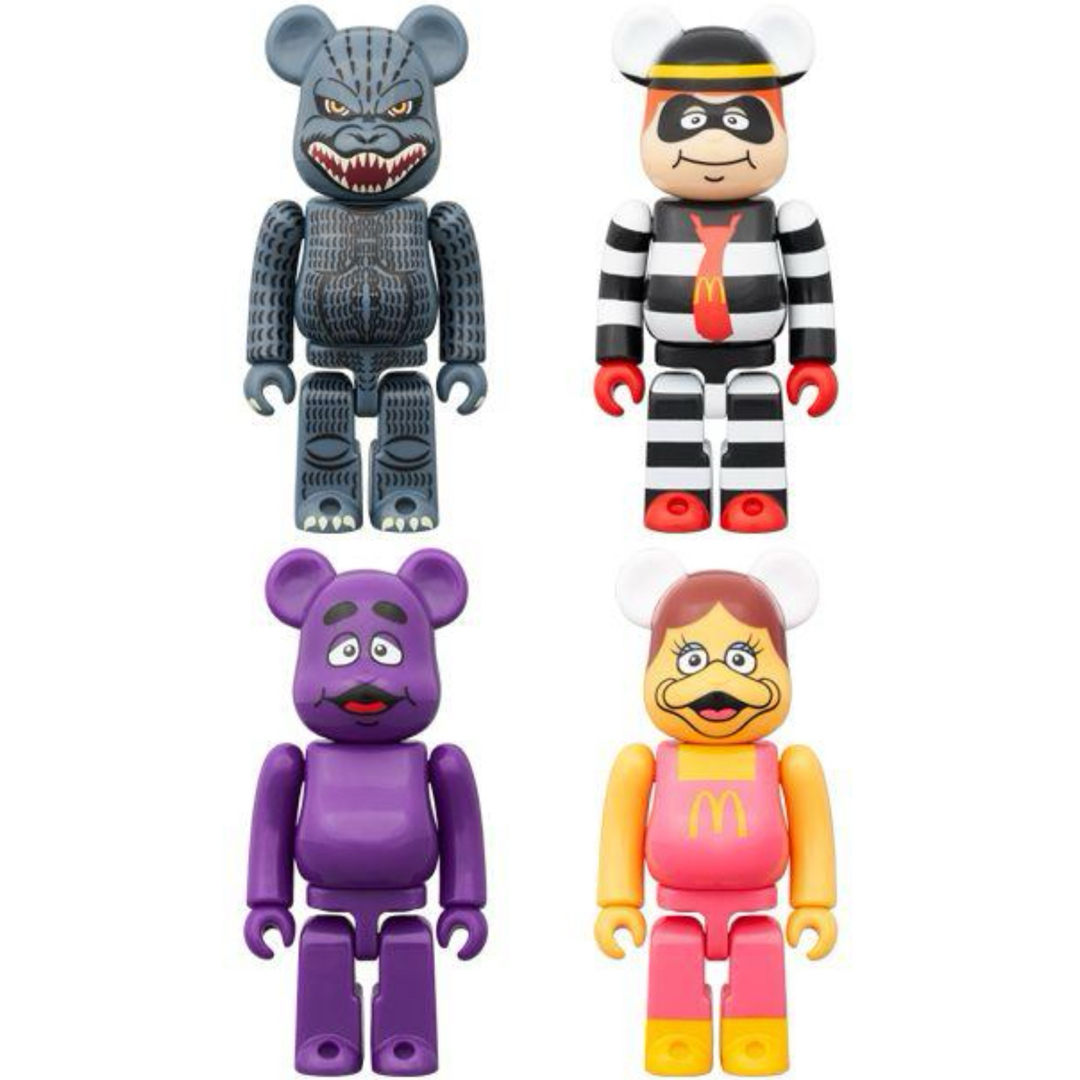 ゴジラvsマクドナルド BE@RBRICK 【未開封】匿名配送