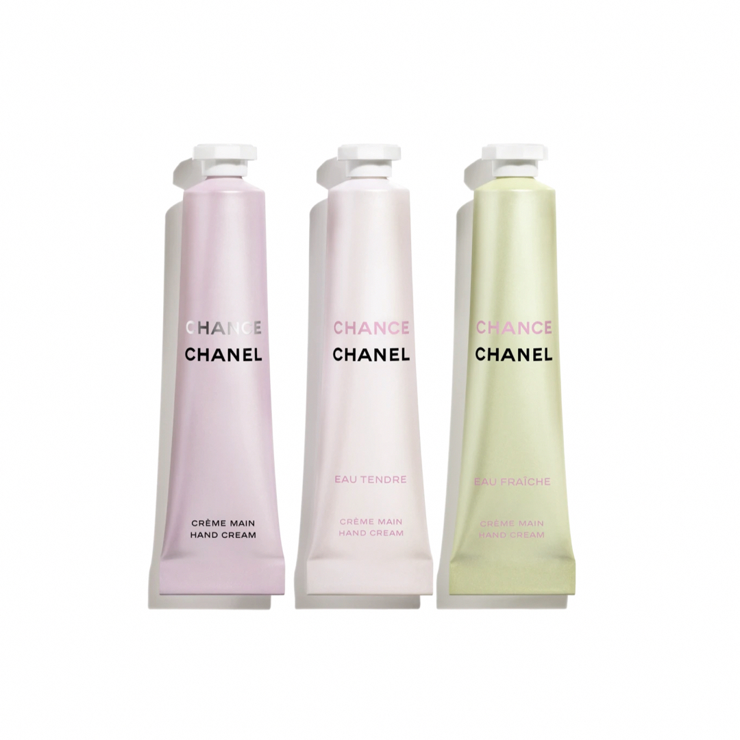 CHANEL(シャネル)のシャネルCHANEL チャンスCHANCEクレームマン ハンドクリーム限定品巾着 コスメ/美容のボディケア(ハンドクリーム)の商品写真