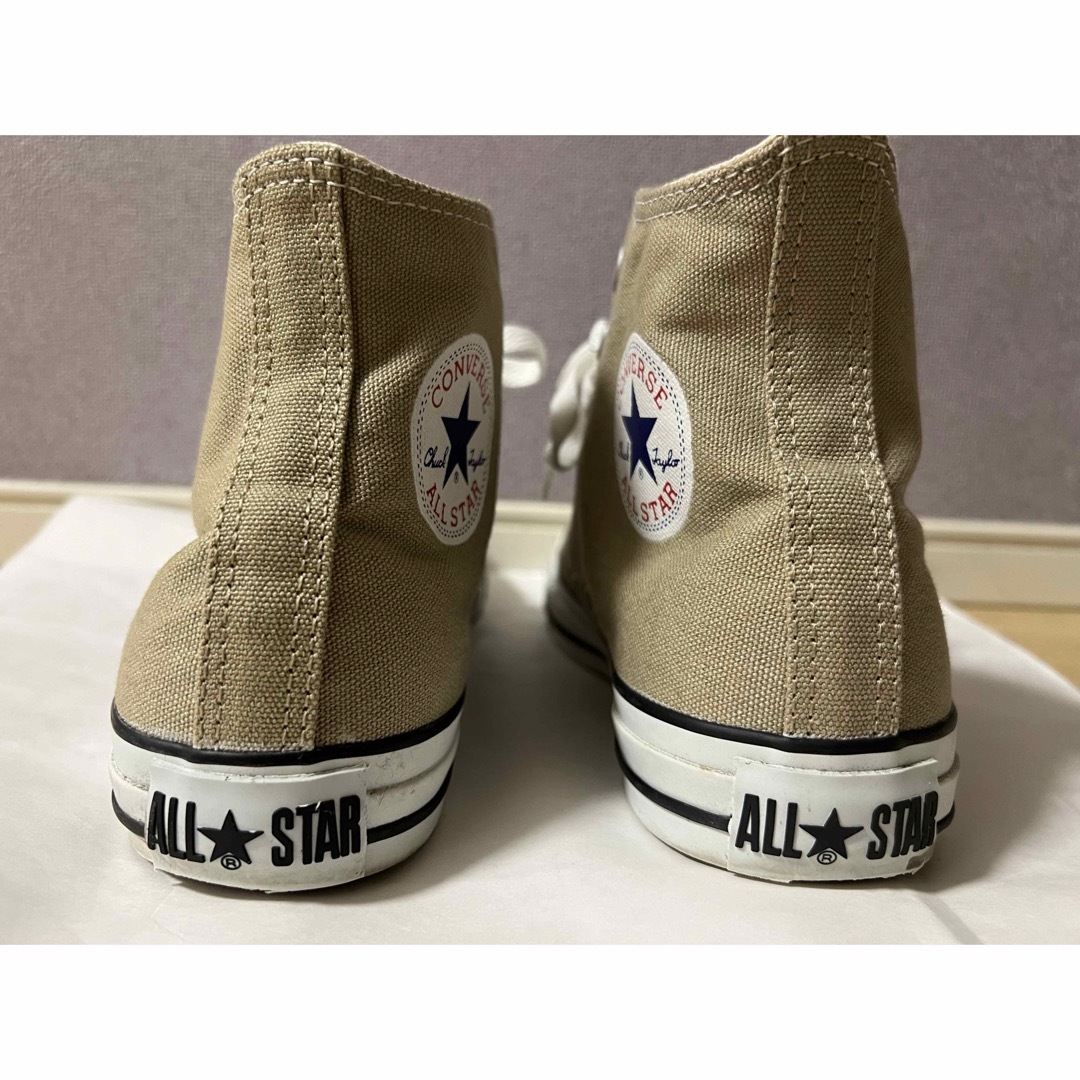 ALL STAR（CONVERSE）(オールスター)のコンバース　オールスター　ハイカット　ベージュ　25cm レディースの靴/シューズ(スニーカー)の商品写真