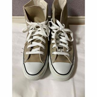 オールスター(ALL STAR（CONVERSE）)のコンバース　オールスター　ハイカット　ベージュ　25cm(スニーカー)