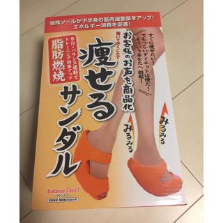 痩せるサンダル  バランスグー！(エクササイズ用品)