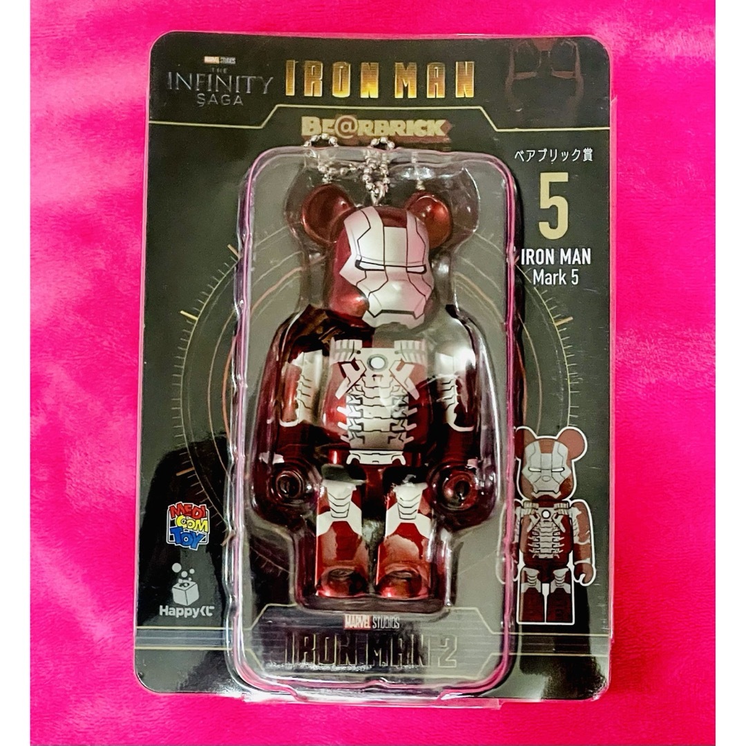 BE@RBRICK(ベアブリック)のBE@RBRICK★IRONMAN★ エンタメ/ホビーのフィギュア(アメコミ)の商品写真