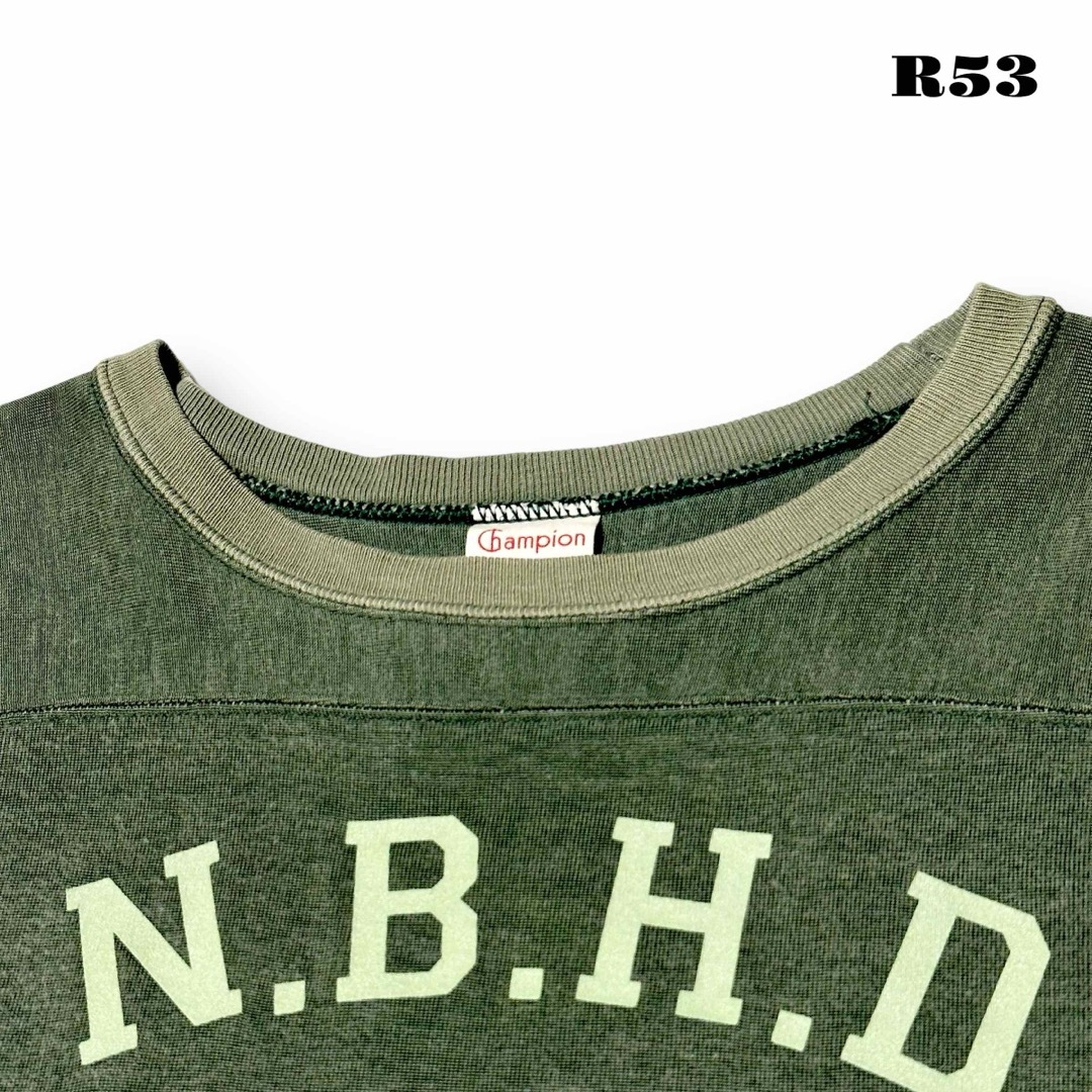 NEIGHBORHOOD(ネイバーフッド)の希少品！ NEIGHBORHOOD 長袖 Tシャツ ロンT NFL オリーブ L メンズのトップス(Tシャツ/カットソー(七分/長袖))の商品写真