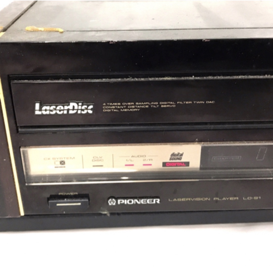 Pioneer LD-S1 Laser Disc Deck レ－ザーディスク