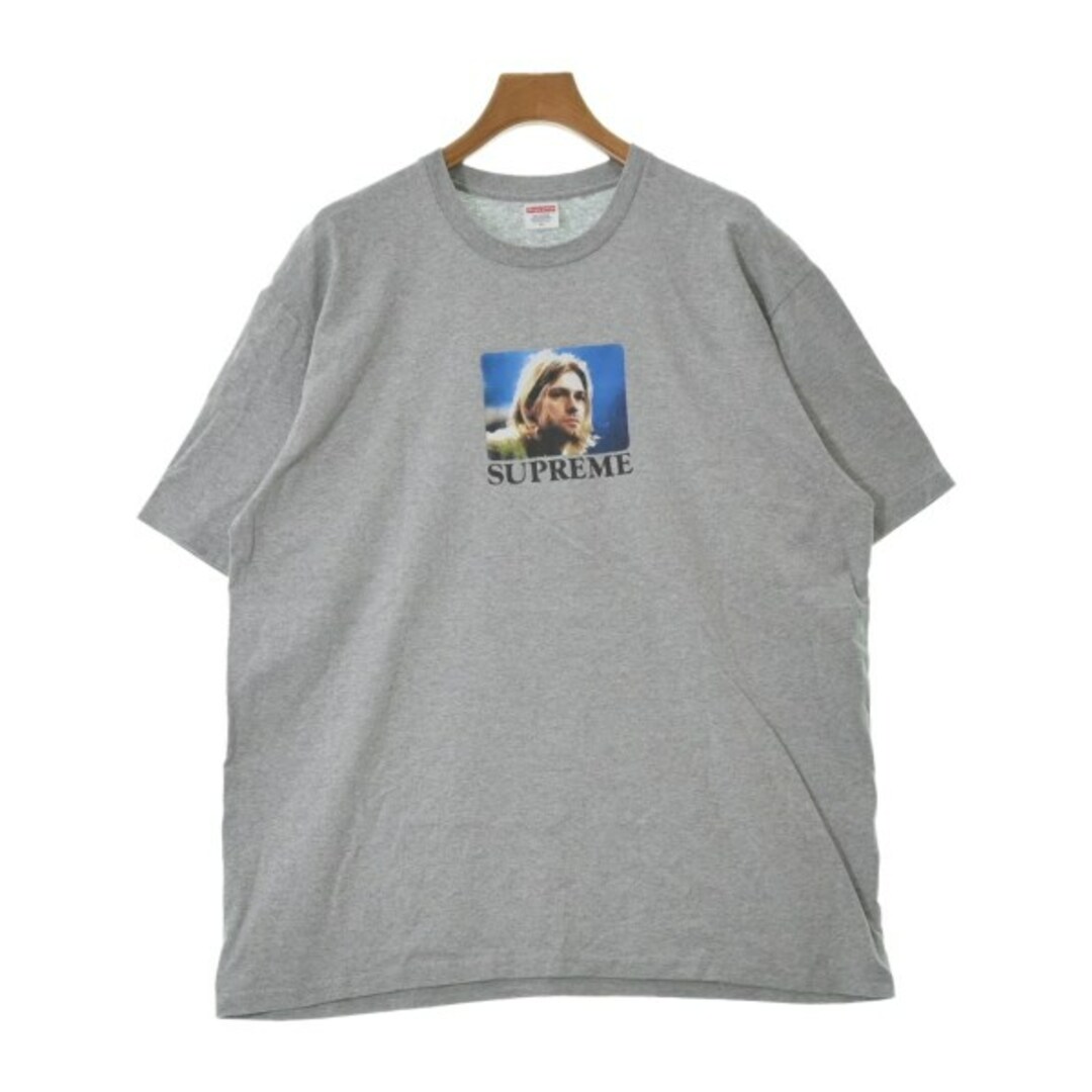 Supreme シュプリーム Tシャツ・カットソー XL グレー普通裏地