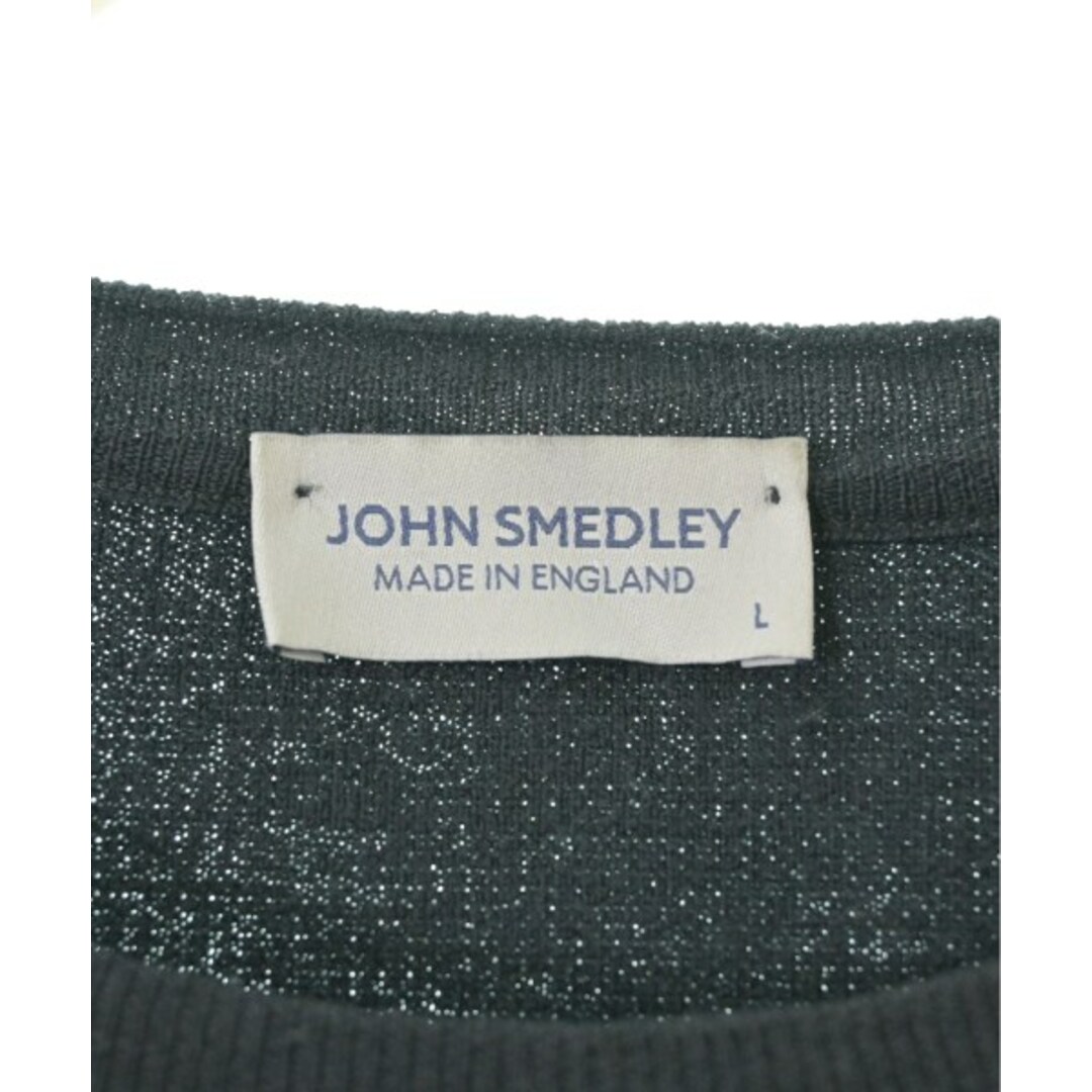 JOHN SMEDLEY(ジョンスメドレー)のJOHN SMEDLEY ジョンスメドレー ニット・セーター L 黒 【古着】【中古】 メンズのトップス(ニット/セーター)の商品写真