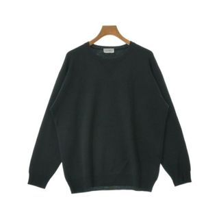 ジョンスメドレー(JOHN SMEDLEY)のJOHN SMEDLEY ジョンスメドレー ニット・セーター L 黒 【古着】【中古】(ニット/セーター)