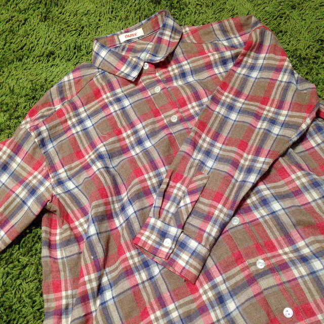 FELISSIMO(フェリシモ)のhaco NUSY ゆるチェックシャツ レディースのトップス(ポロシャツ)の商品写真
