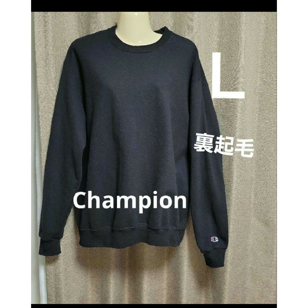 Champion(チャンピオン)の▲▲Champion　裏起毛スエットトレーナー　Ｌ メンズのトップス(スウェット)の商品写真