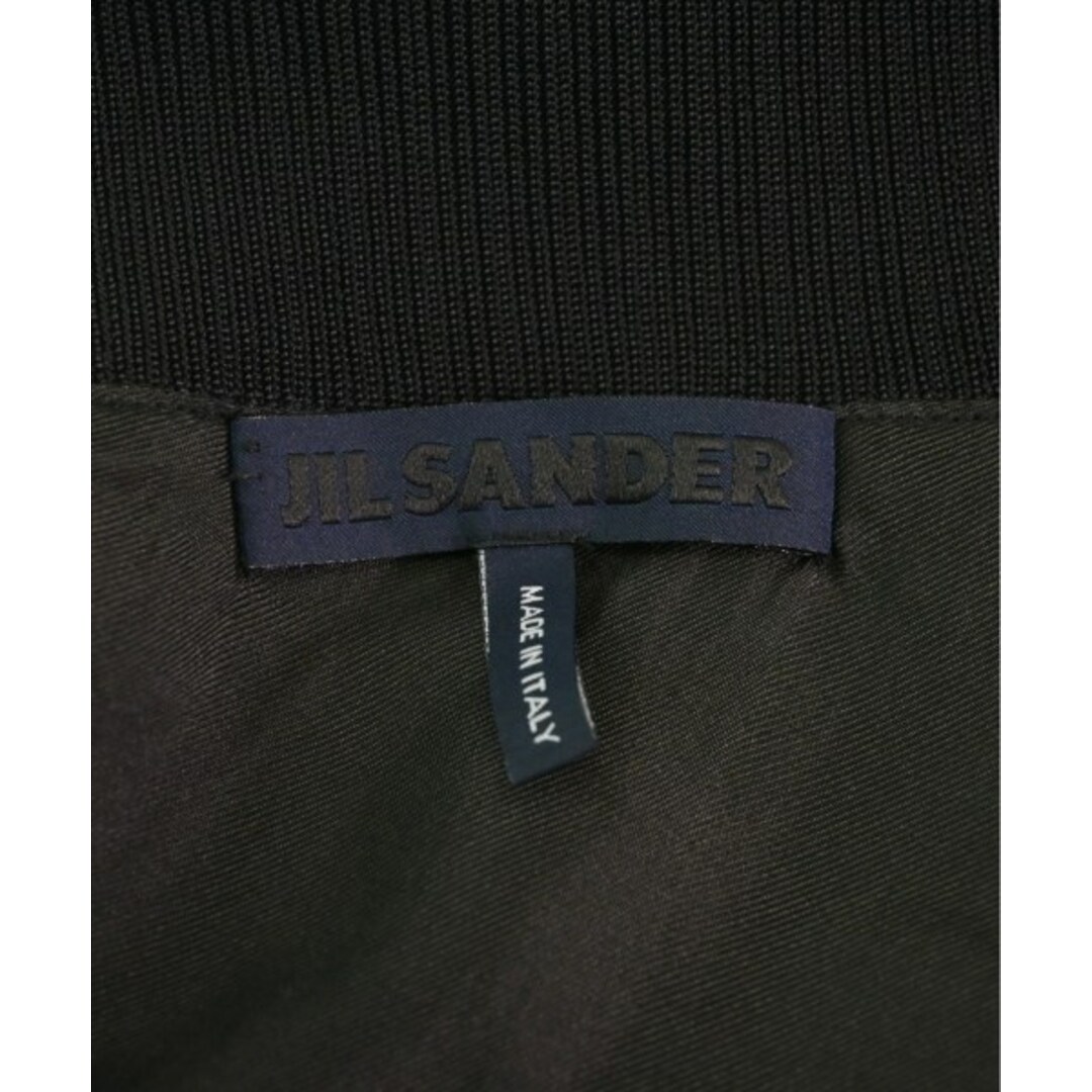 JIL SANDER NAVY(ジルサンダーネイビー)のJIL SANDER NAVY ワンピース 34(XXS位) 黒x緑x茶等 【古着】【中古】 レディースのワンピース(ひざ丈ワンピース)の商品写真