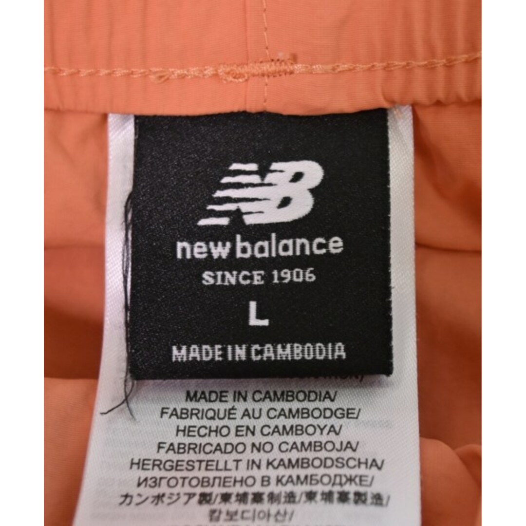 New Balance(ニューバランス)のNew Balance ニューバランス ショートパンツ L オレンジ 【古着】【中古】 メンズのパンツ(ショートパンツ)の商品写真