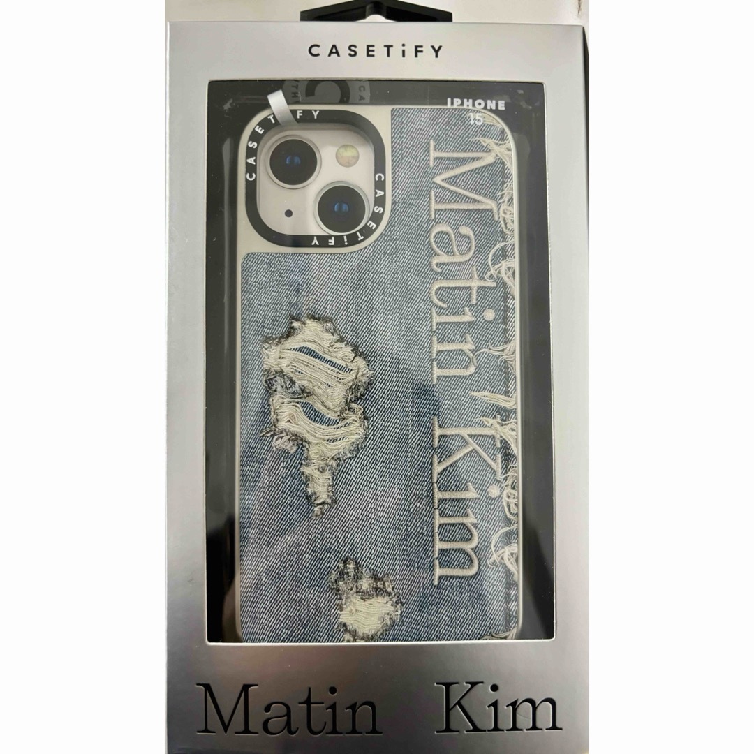 公式ファッション Matin Kim マーティンキム iPhone15 スマホケース - 小物