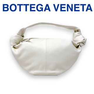 ボッテガヴェネタ(Bottega Veneta)のボッテガヴェネタ ダブルノット ミニ ハンドバッグ レザー ホワイト ブランド(ハンドバッグ)