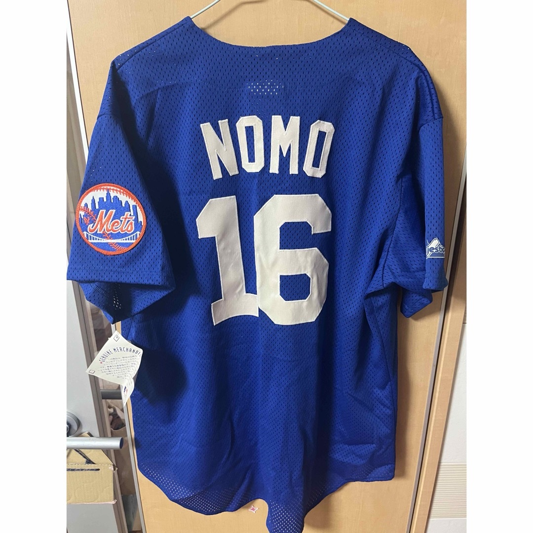 16 野茂英雄  90s MLB   メジャーメッツ　Mets ユニフォーム野球