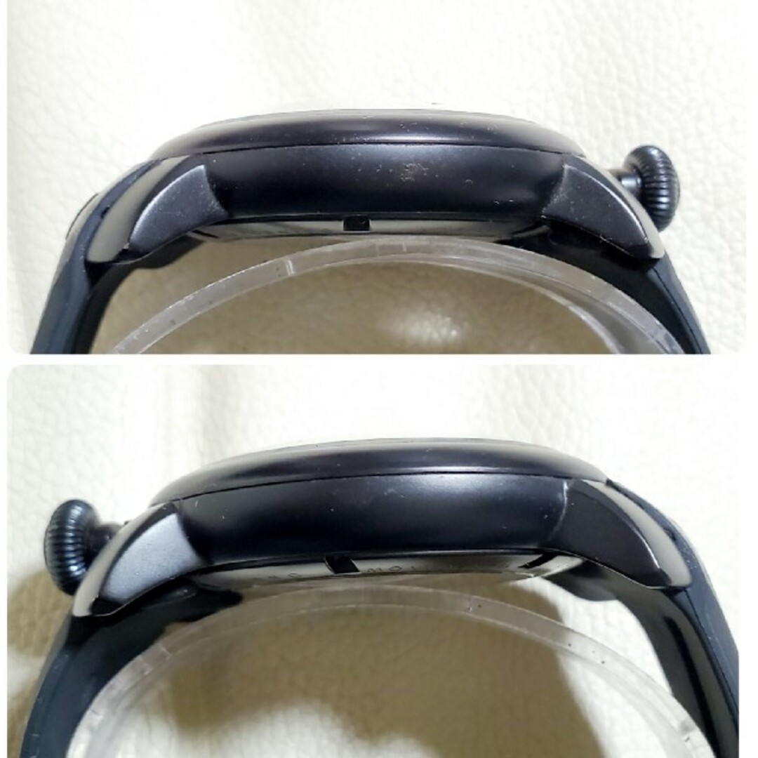 GaGa MILANO(ガガミラノ)の良品 GaGa MILANO ガガミラノ マヌアーレ48 ブラック 手巻き メンズの時計(腕時計(アナログ))の商品写真