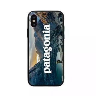 ガラスケース　iPhoneケース　パタゴニア　patagonia