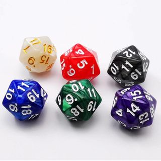 【人気商品】Bescon D20 Spindown Dice 22MM, Ass(その他)