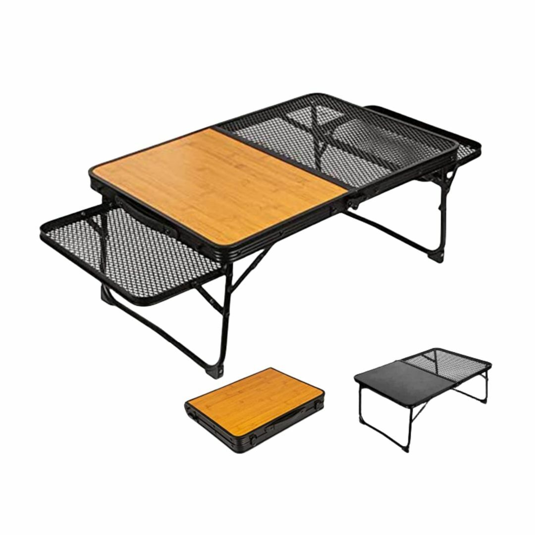 UNITRIP キャンプテーブル メッシュテーブル アウトドア テーブル 折り畳テーブル/チェア