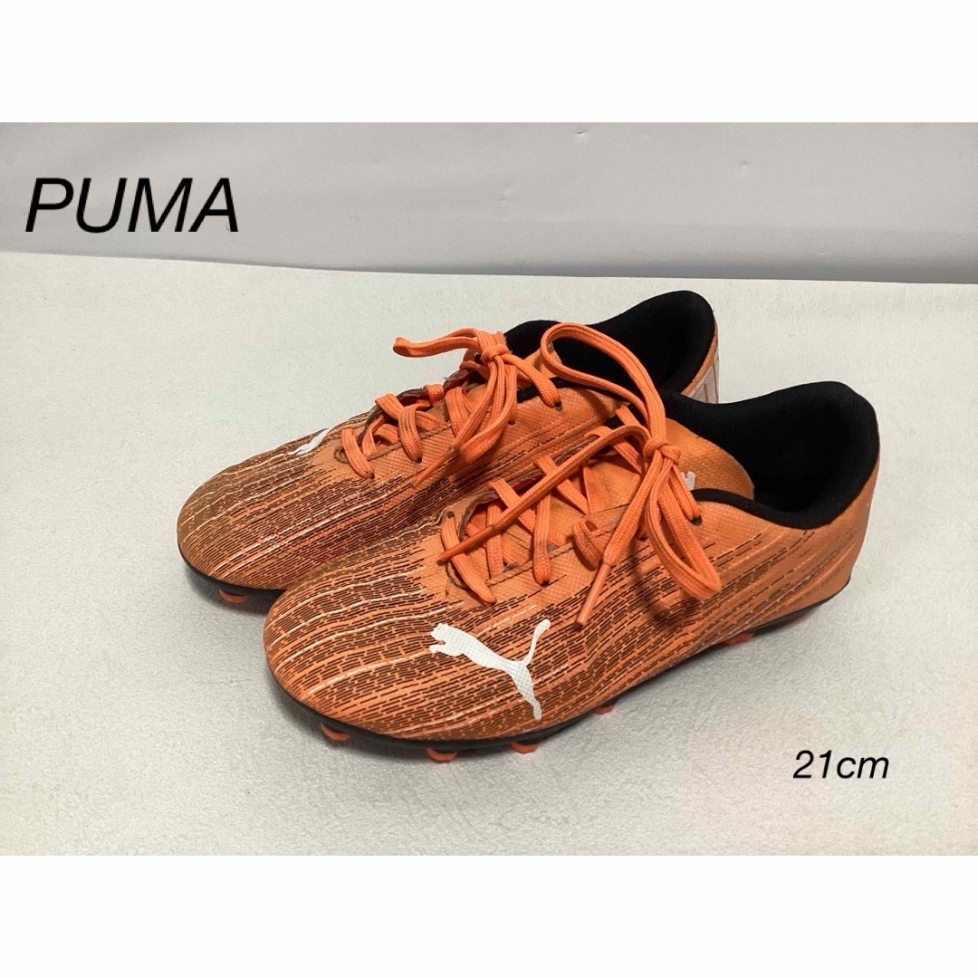 PUMA サッカー　スパイク　靴　シューズ　21cm | フリマアプリ ラクマ