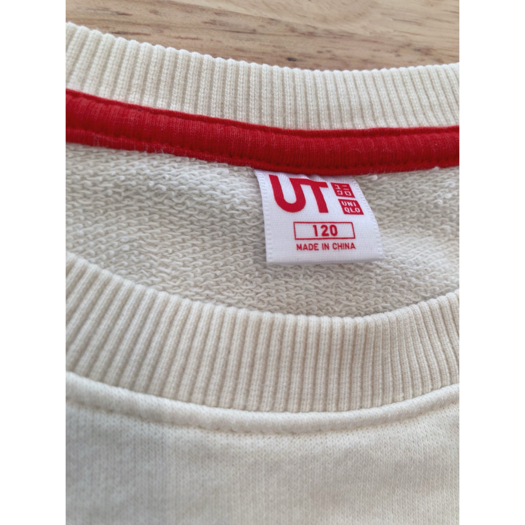 UNIQLO(ユニクロ)のリサラーソン  マイキー　トレーナー　120サイズ　キッズ　UNIQLO  キッズ/ベビー/マタニティのキッズ服女の子用(90cm~)(Tシャツ/カットソー)の商品写真