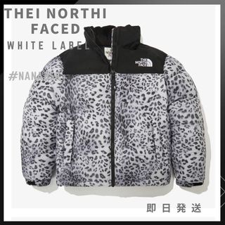 ザノースフェイス(THE NORTH FACE)の3XL ノースフェイスホワイトレーベル　韓国限定　ヌプシ　レオバード 日本未発売(ダウンジャケット)