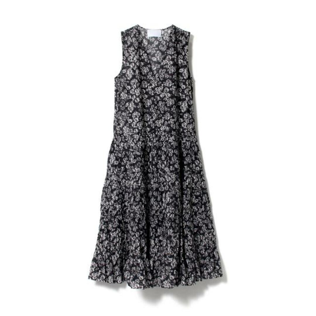 Merlette(マーレット)の【新品未使用】 MERLETTE マーレット レディース ティアードワンピース WALLIS SMOCKED PRINT 165E12LP 【S/BLACK STAMPED FLORAL PRINT】 レディースのワンピース(ミニワンピース)の商品写真