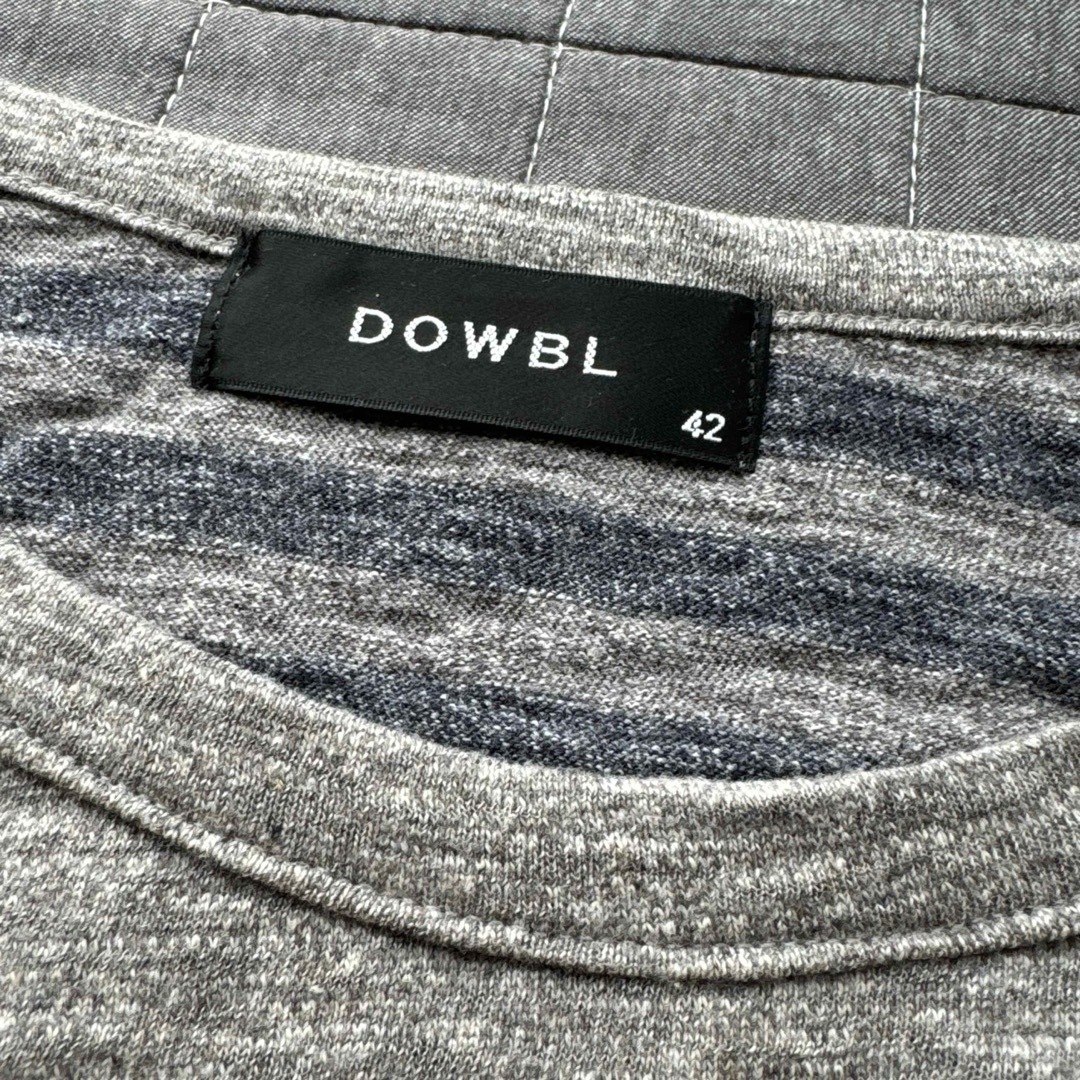 DOWBL(ダブル)の新品未使用品 DOWBL ダブル メンズ ロンT 七分丈 メンズのトップス(Tシャツ/カットソー(七分/長袖))の商品写真