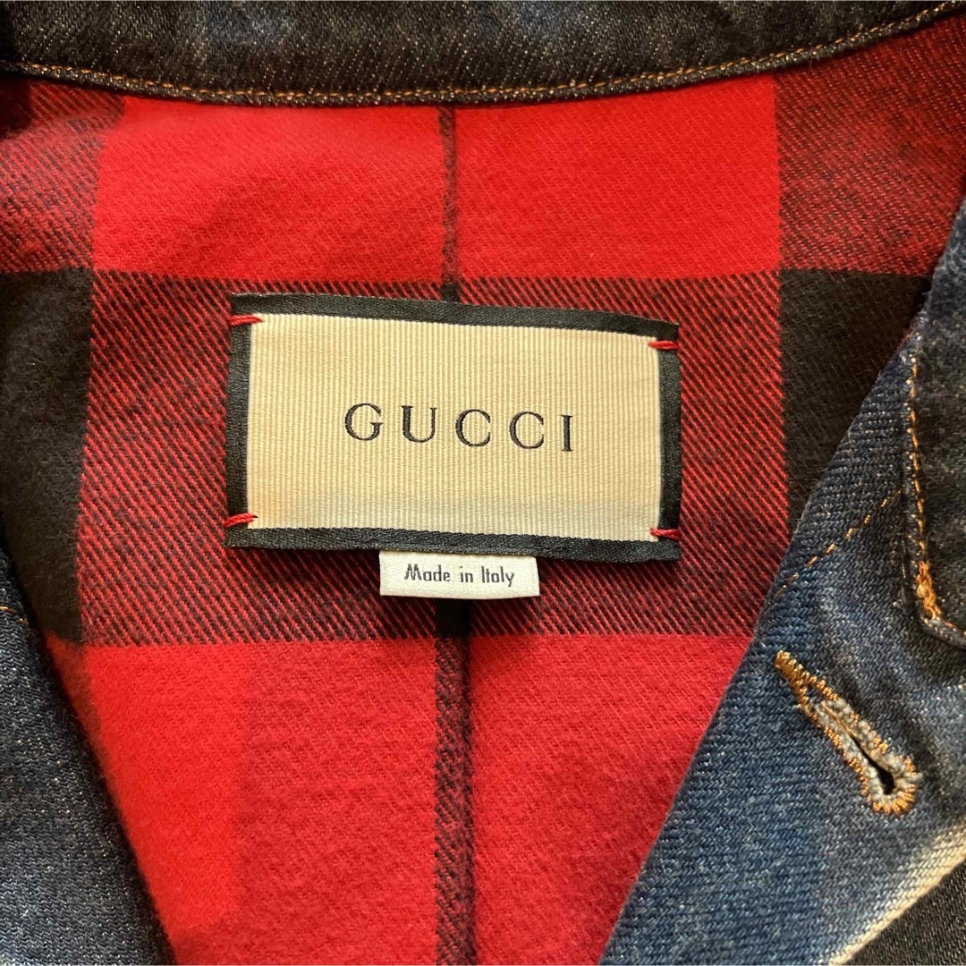 Gucci(グッチ)のGUCCI ジージャン デニムジャケット メンズのジャケット/アウター(Gジャン/デニムジャケット)の商品写真