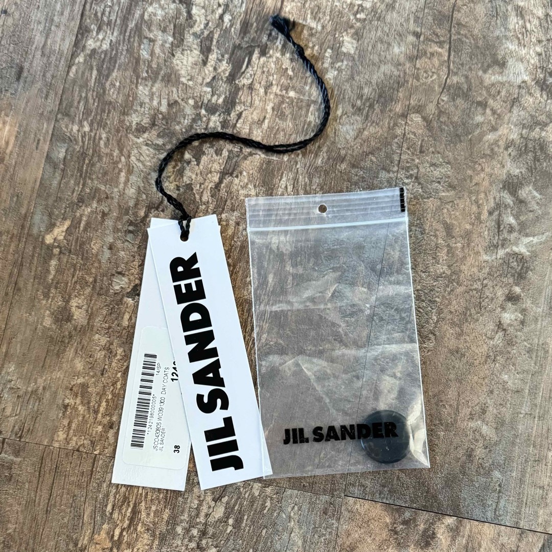 Jil Sander(ジルサンダー)のJILSANDER ロングコート ブラック メンズのジャケット/アウター(トレンチコート)の商品写真