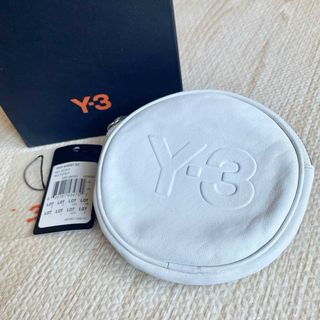 ワイスリー(Y-3)の箱付き Y-3 ヨウジヤマモト アディダス レザーコインケース ホワイト(コインケース)