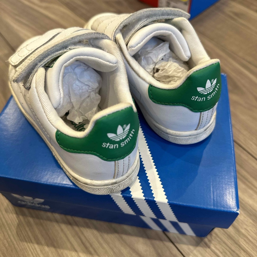 STANSMITH（adidas）(スタンスミス)のスタンスミス　スニーカー　16センチ キッズ/ベビー/マタニティのキッズ靴/シューズ(15cm~)(スニーカー)の商品写真