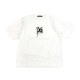 ドルチェアンドガッバーナ(DOLCE&GABBANA)のドルチェ＆ガッバーナ ロゴ Tシャツ G8MS1Z FUGK4 メンズ ホワイト DOLCE&GABBANA [美品] 【中古】 【アパレル・小物】(Tシャツ/カットソー(半袖/袖なし))