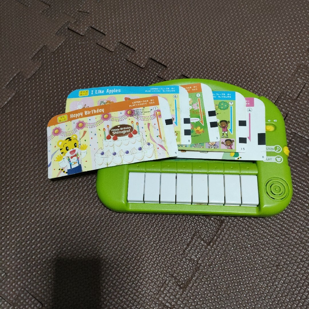 チャレンジ　英語ピアノ　こどもちゃれんじ　ベネッセ キッズ/ベビー/マタニティのおもちゃ(知育玩具)の商品写真