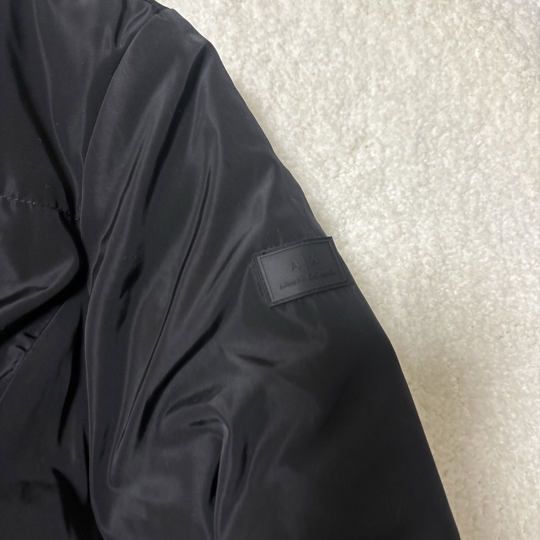 ダウンジャケット　アルマーニエクスチェンジ　ウエストベルト M レディースのジャケット/アウター(ダウンジャケット)の商品写真