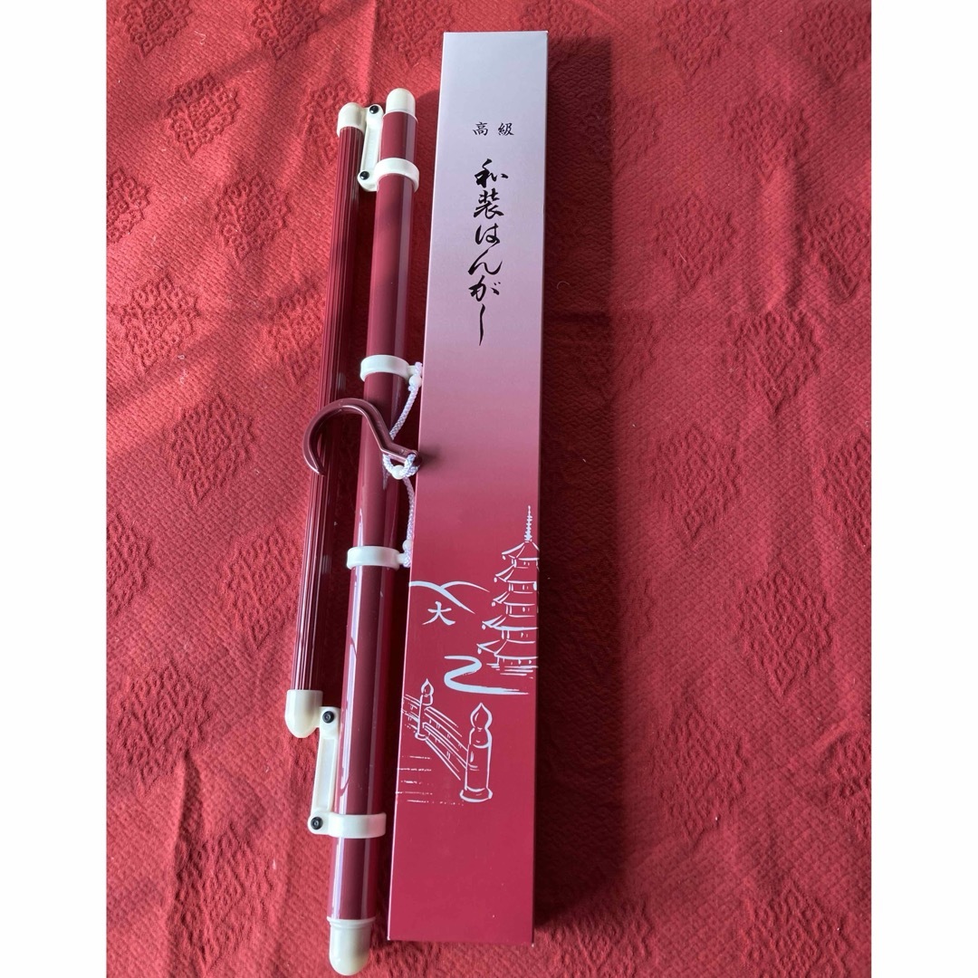 帯掛け付き 伸縮着物ハンガー 新品未使用 送料無料 レディースの水着/浴衣(和装小物)の商品写真