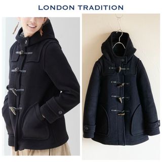 ロンドントラディション(LONDON TRADITION)の英国製 ロンドントラディション グリーンレーベル別注 ダッフルコート ネイビー(ダッフルコート)