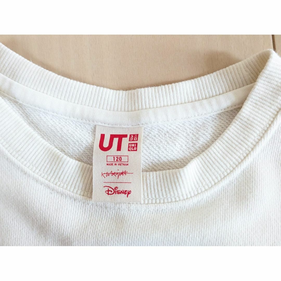 UNIQLO(ユニクロ)のトレーナー　ディズニー　120　ユニクロ　保育園　春　秋　冬　 キッズ/ベビー/マタニティのキッズ服女の子用(90cm~)(その他)の商品写真