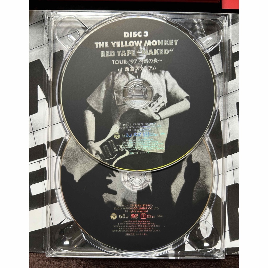 初回生産限定盤 THE YELLOW MONKYRED TAPE “NAKED” エンタメ/ホビーのDVD/ブルーレイ(ミュージック)の商品写真