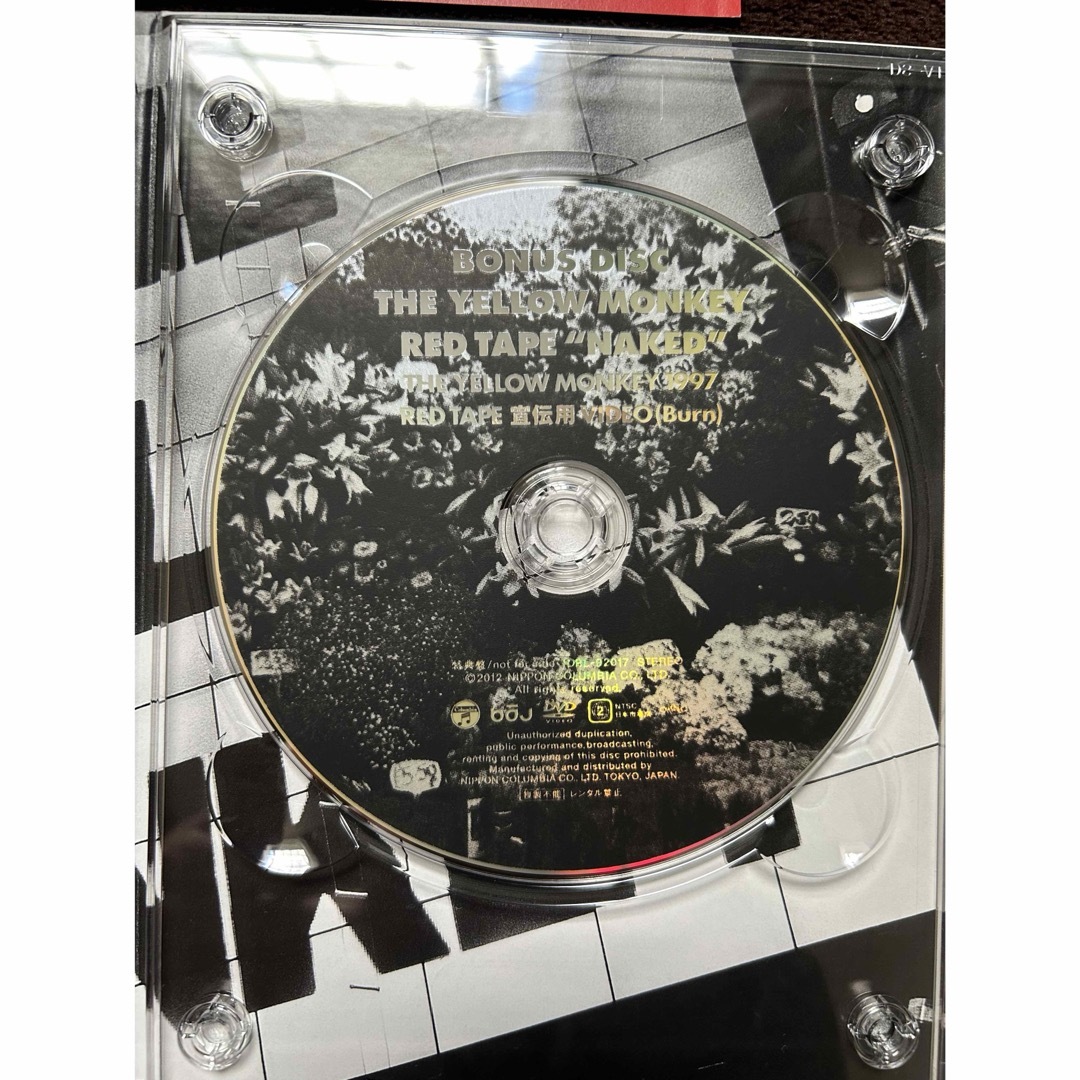 初回生産限定盤 THE YELLOW MONKYRED TAPE “NAKED” エンタメ/ホビーのDVD/ブルーレイ(ミュージック)の商品写真