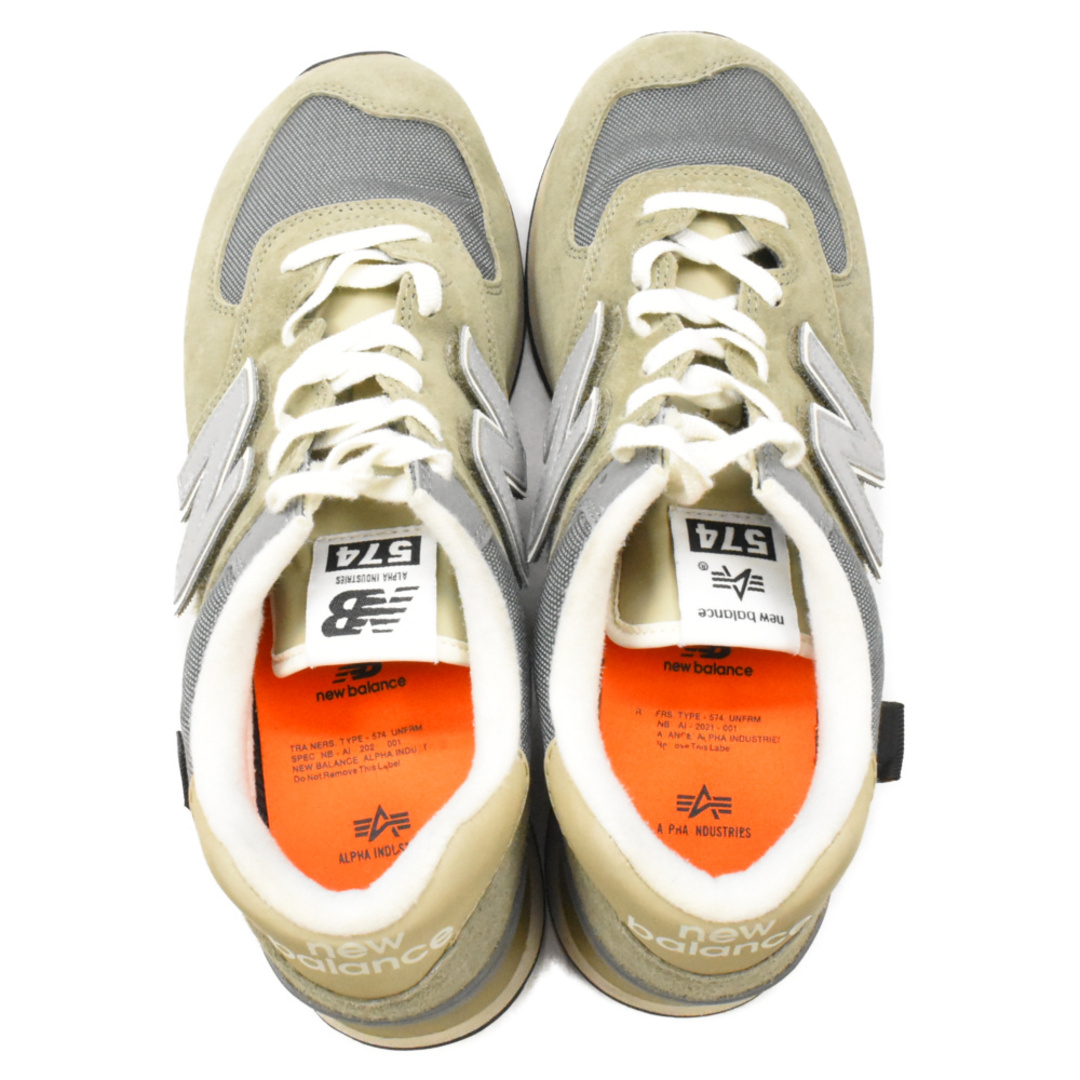 New Balance × ALPHA INDUSTRIES 574 / US9