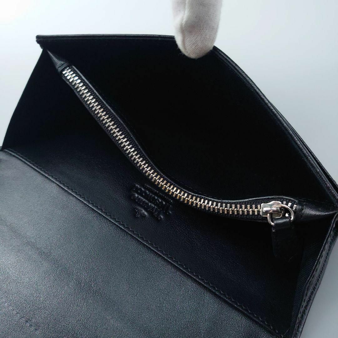 Vivienne Westwood(ヴィヴィアンウエストウッド)のヴィヴィアン ウエストウッド ロージー エンベロープ 長財布 オーブ レザー レディースのファッション小物(財布)の商品写真