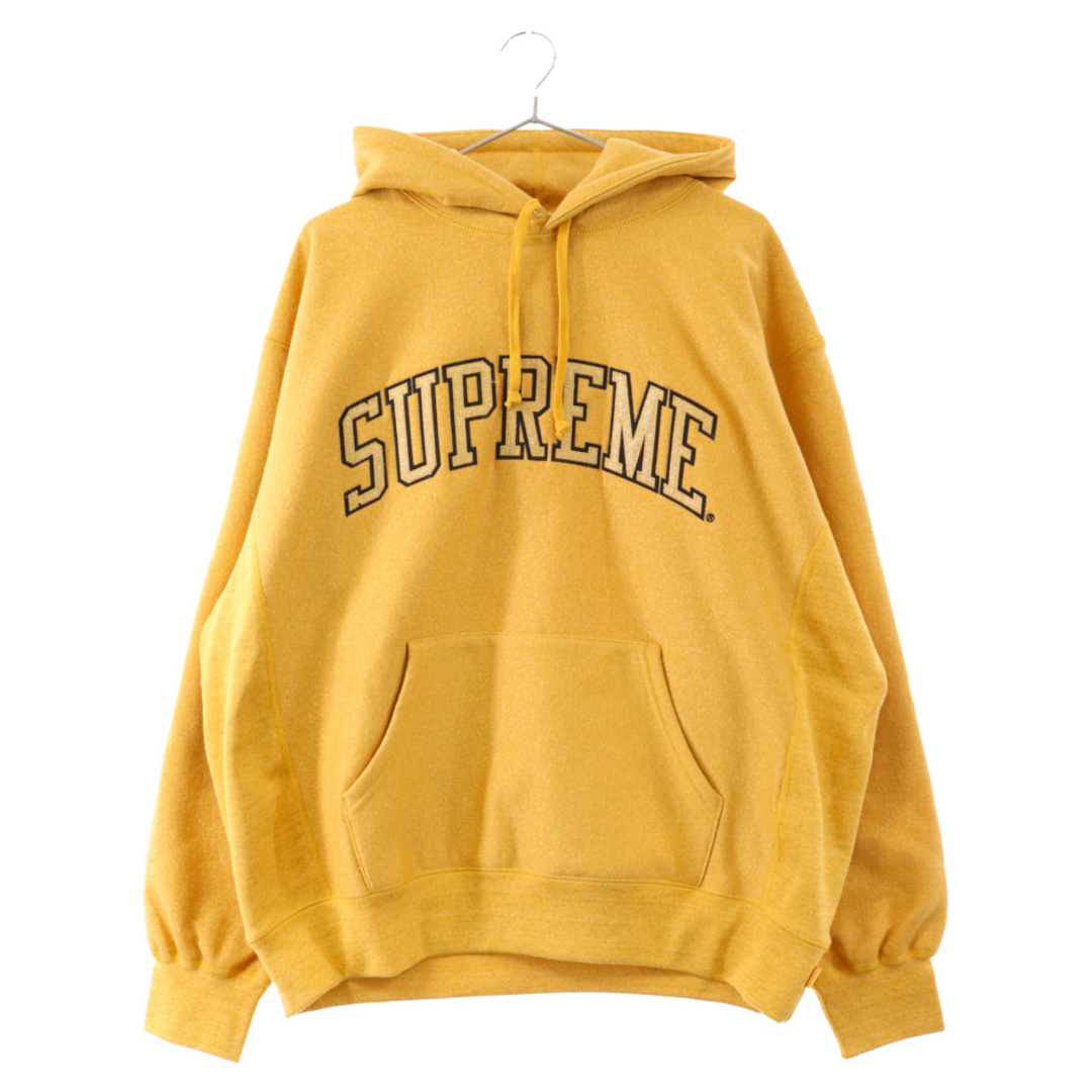 Supreme(シュプリーム)のSUPREME シュプリーム 23SS Glitter Arc Hooded Sweatshirt グリッターアークパーカー ゴールド メンズのトップス(パーカー)の商品写真