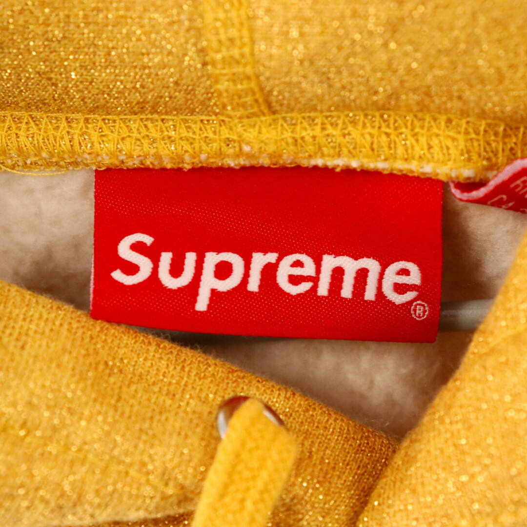 Supreme(シュプリーム)のSUPREME シュプリーム 23SS Glitter Arc Hooded Sweatshirt グリッターアークパーカー ゴールド メンズのトップス(パーカー)の商品写真