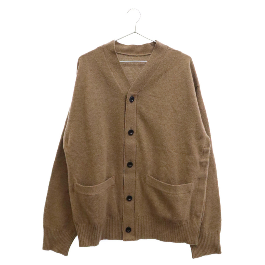 sacai(サカイ)のSacai サカイ 22AW×MADSAKI Embroidery Knit Cardigan×マサキ エンブロイダリー ニット カーディガン ブラウン 22-0442S メンズのトップス(カーディガン)の商品写真