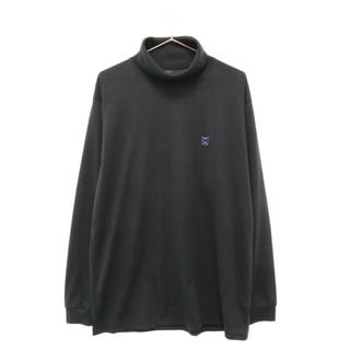 ニードルス(Needles)のNeedles ニードルス 20AW L/S Turtle Neck Tee Poly Jersey ポリエステルジャージータートルネックカットソー ブラック HM246(Tシャツ/カットソー(七分/長袖))