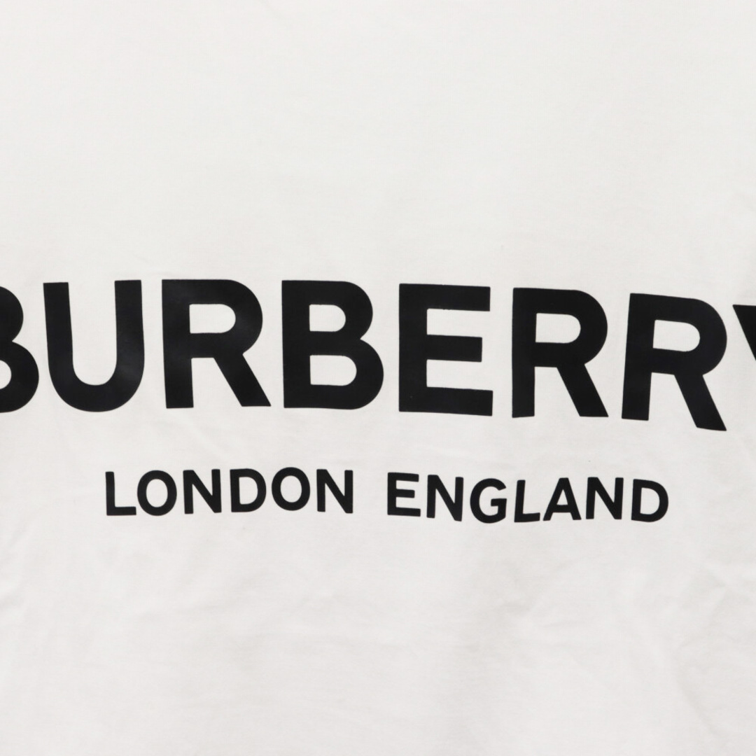 BURBERRY(バーバリー)のBURBERRY バーバリー フロントロゴプリント半袖Tシャツ ホワイト レディース 8008894 レディースのトップス(Tシャツ(半袖/袖なし))の商品写真