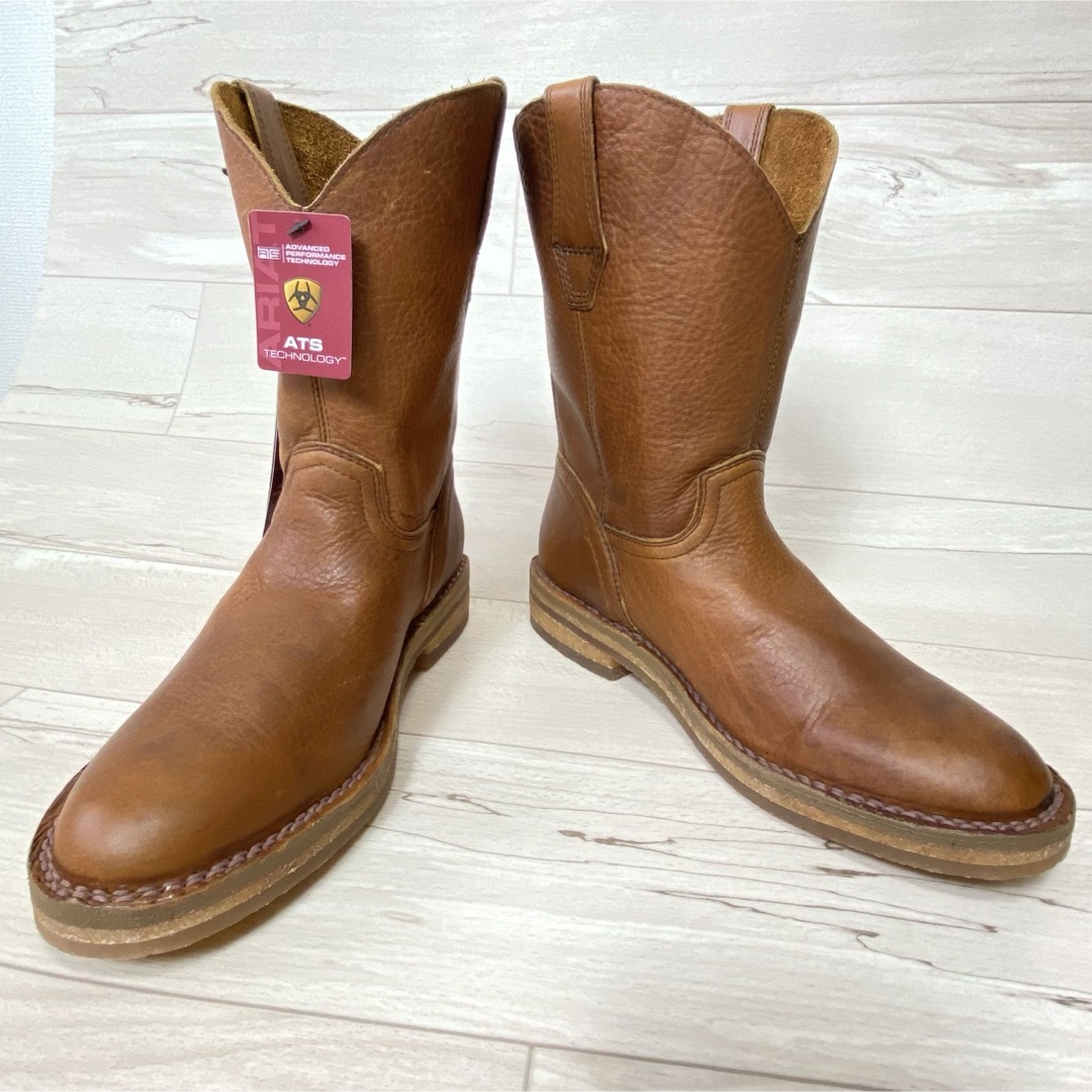 スーパーハンディマン235cm【ARIAT】 アリアット　ペコスブーツ　レディースブーツ　未使用　US6.5